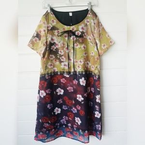 StyleWe elegant flower pattern dress sz M/6